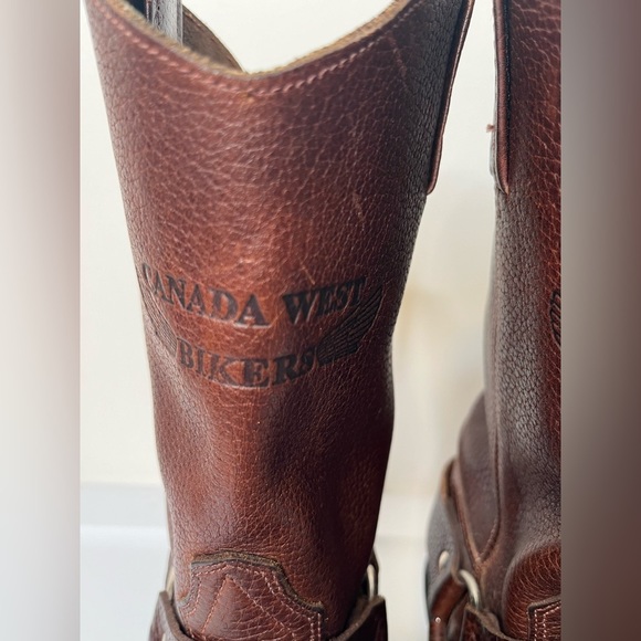 Brown Leather Heeled Boots - Picture 6 of 11